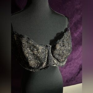 Torrid Elegant Black Lace Bra